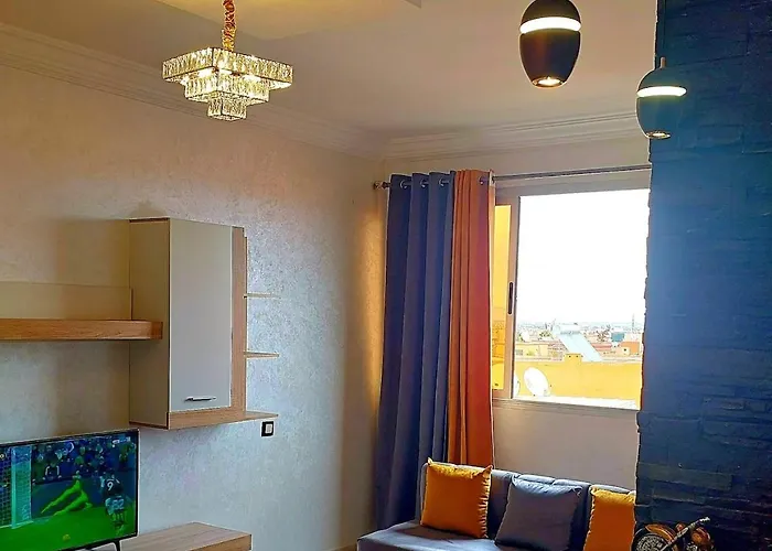 Chic Apartment Calme In Allal Fassi In A Good Location